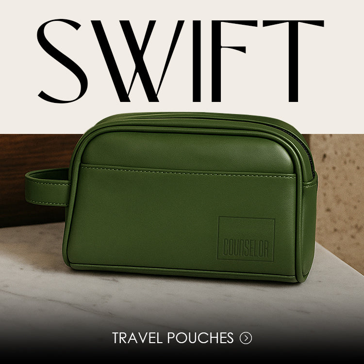 TRAVEL POUCHES