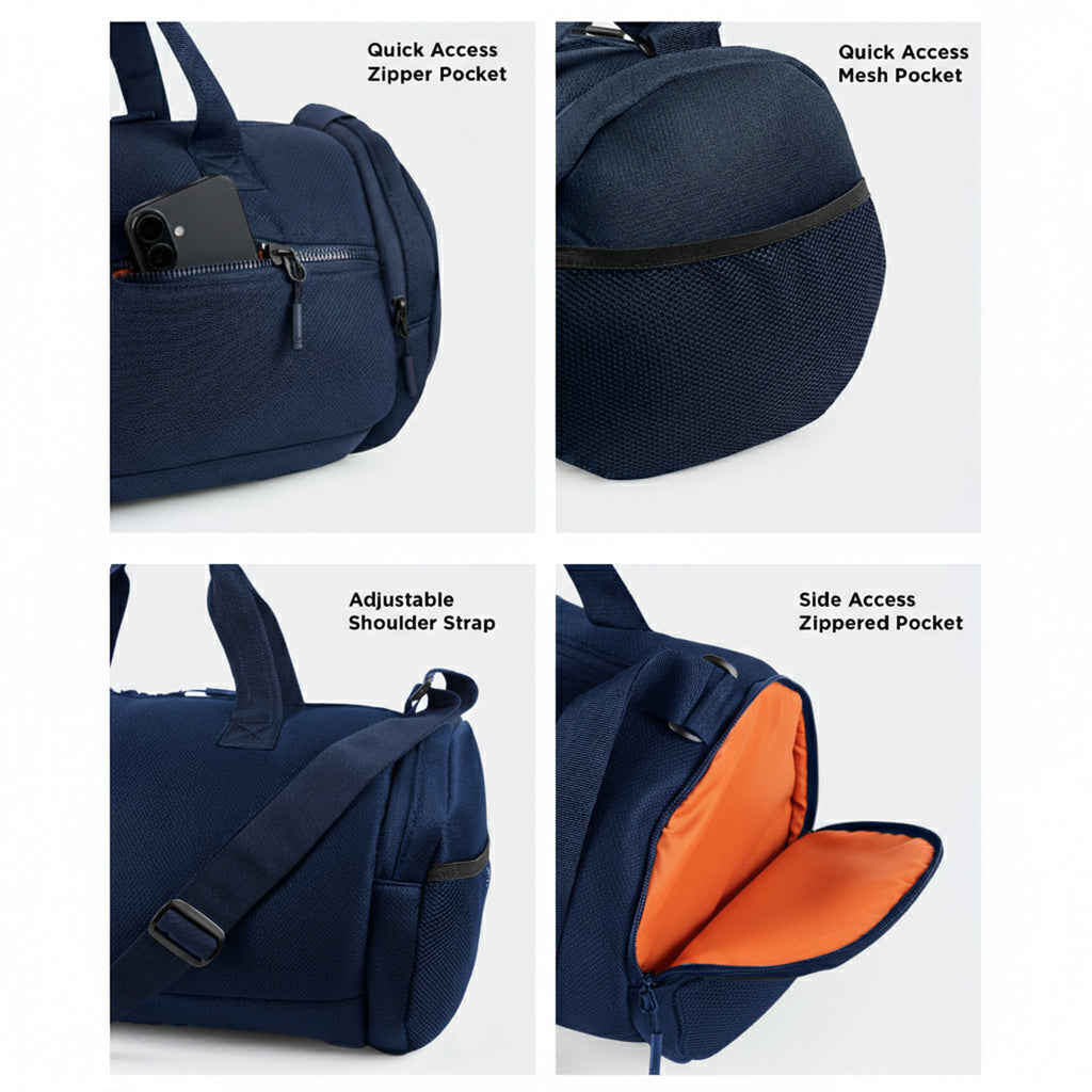BEAST DUFFLE BAG - NAVY