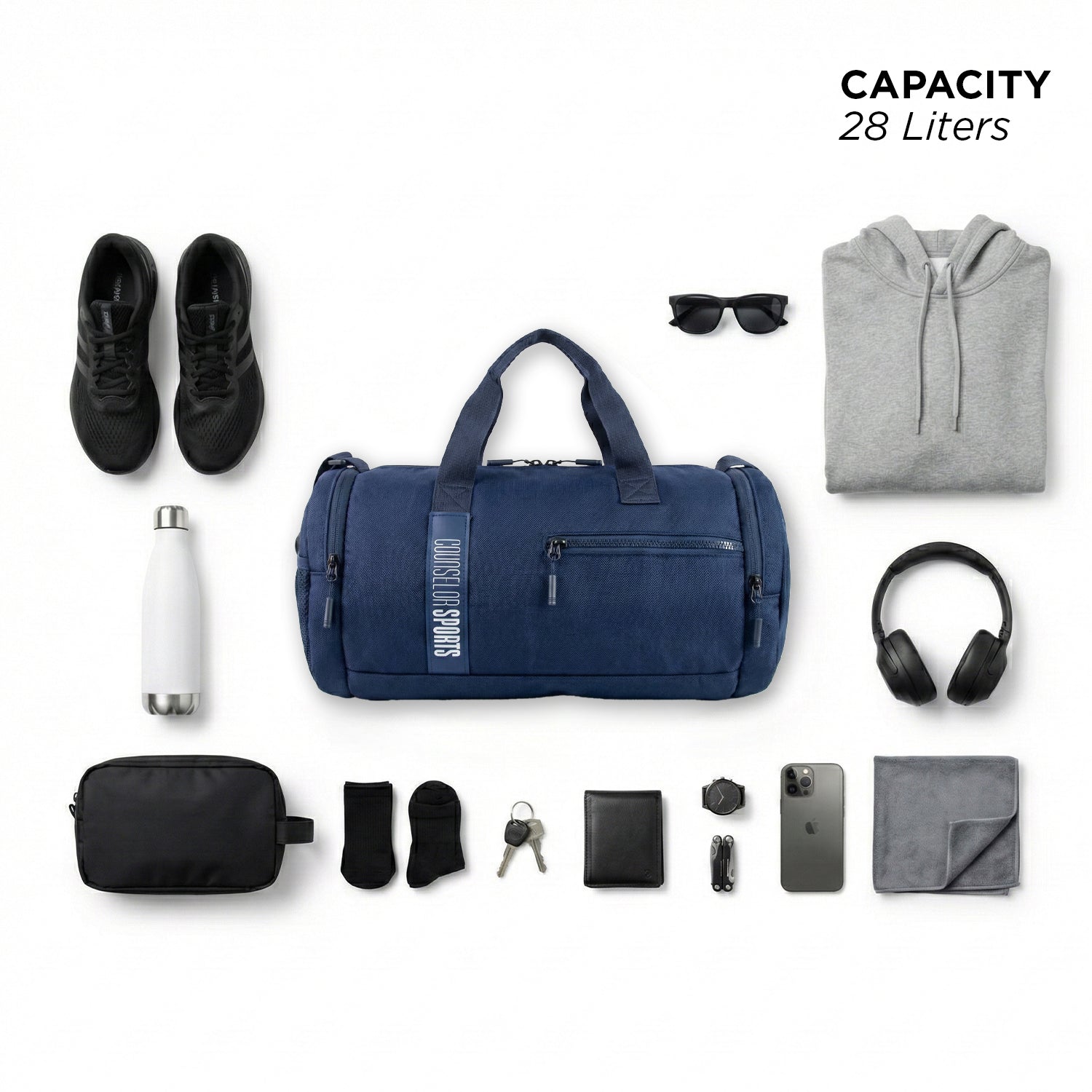 BEAST DUFFLE BAG - NAVY