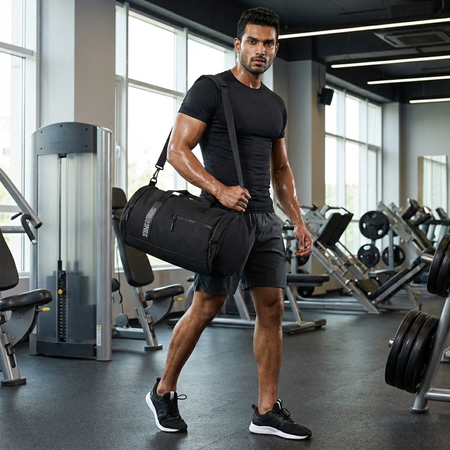 BEAST DUFFLE BAG - BLACK