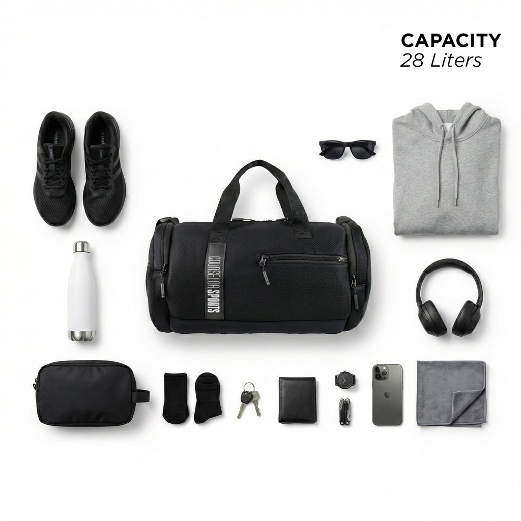 BEAST DUFFLE BAG - BLACK