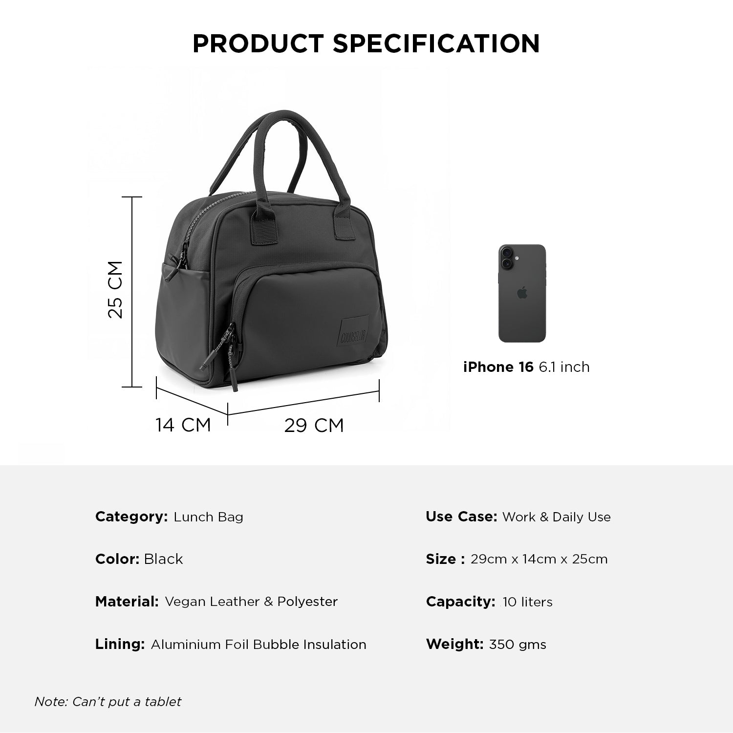 THE NIKO - BLACK