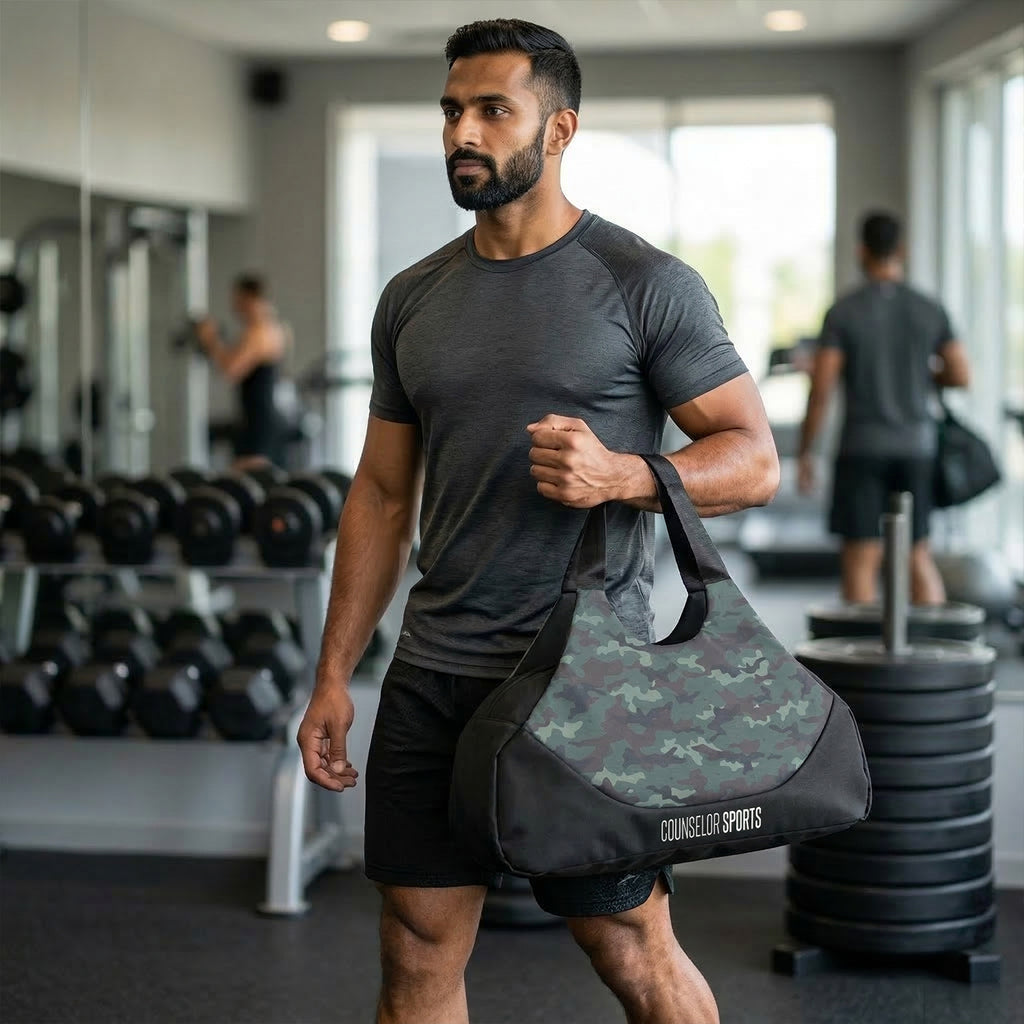 NOMAD DUFFLE BAG - CAMO