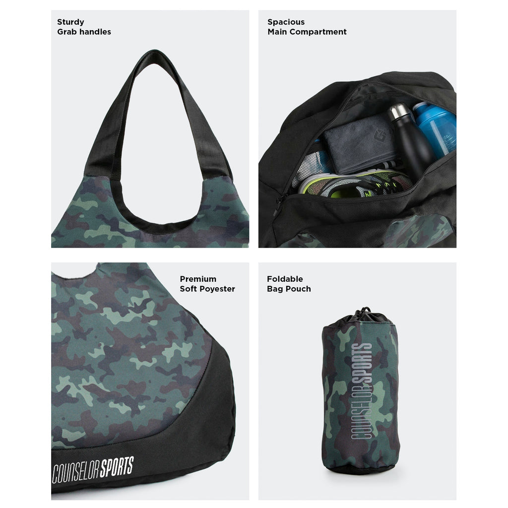 NOMAD DUFFLE BAG - CAMO