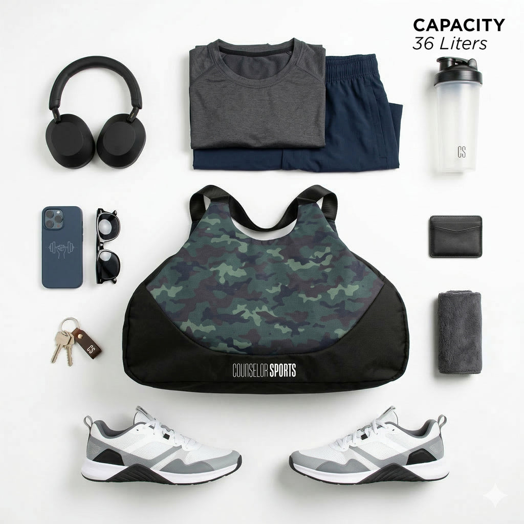 NOMAD DUFFLE BAG - CAMO