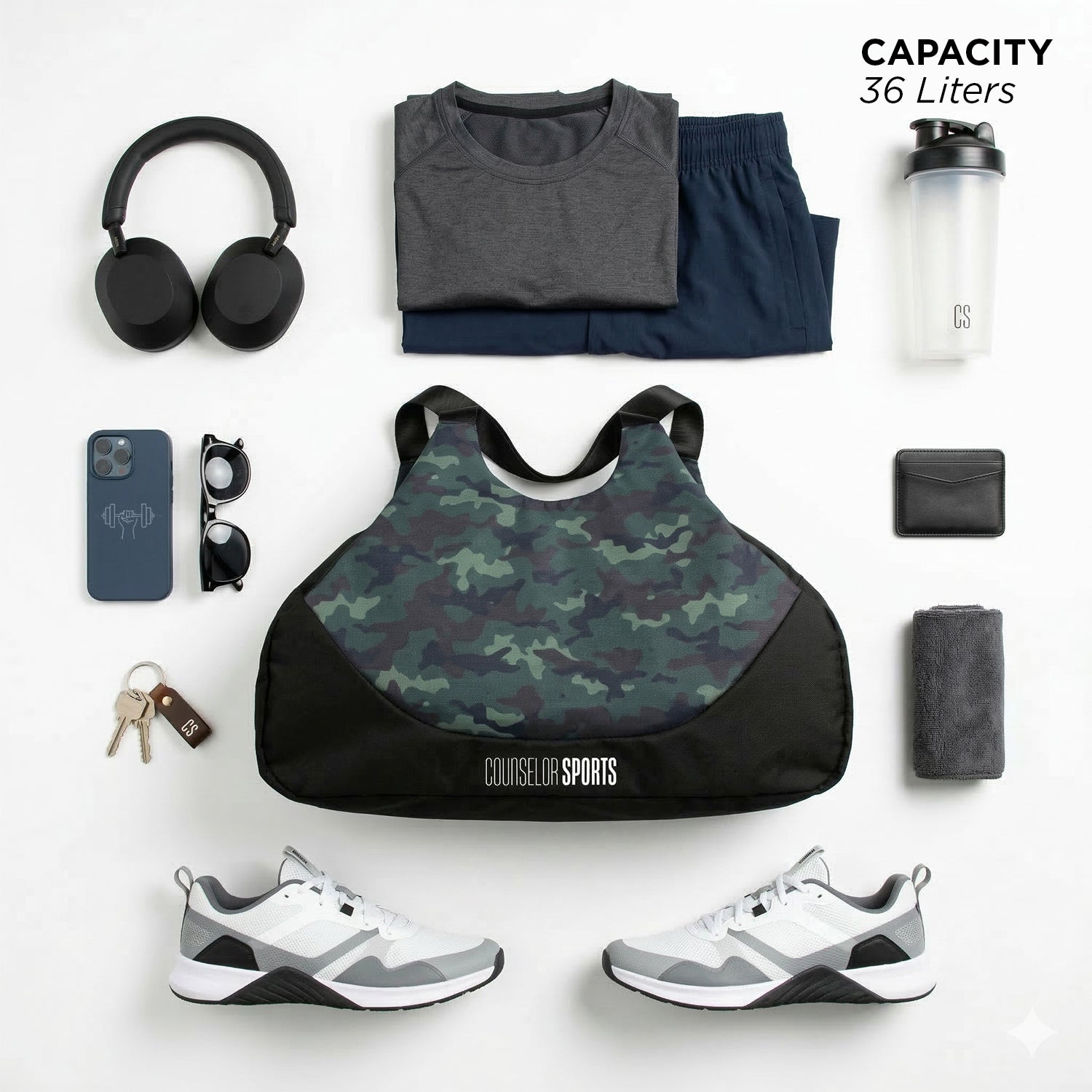 NOMAD DUFFLE BAG - CAMO