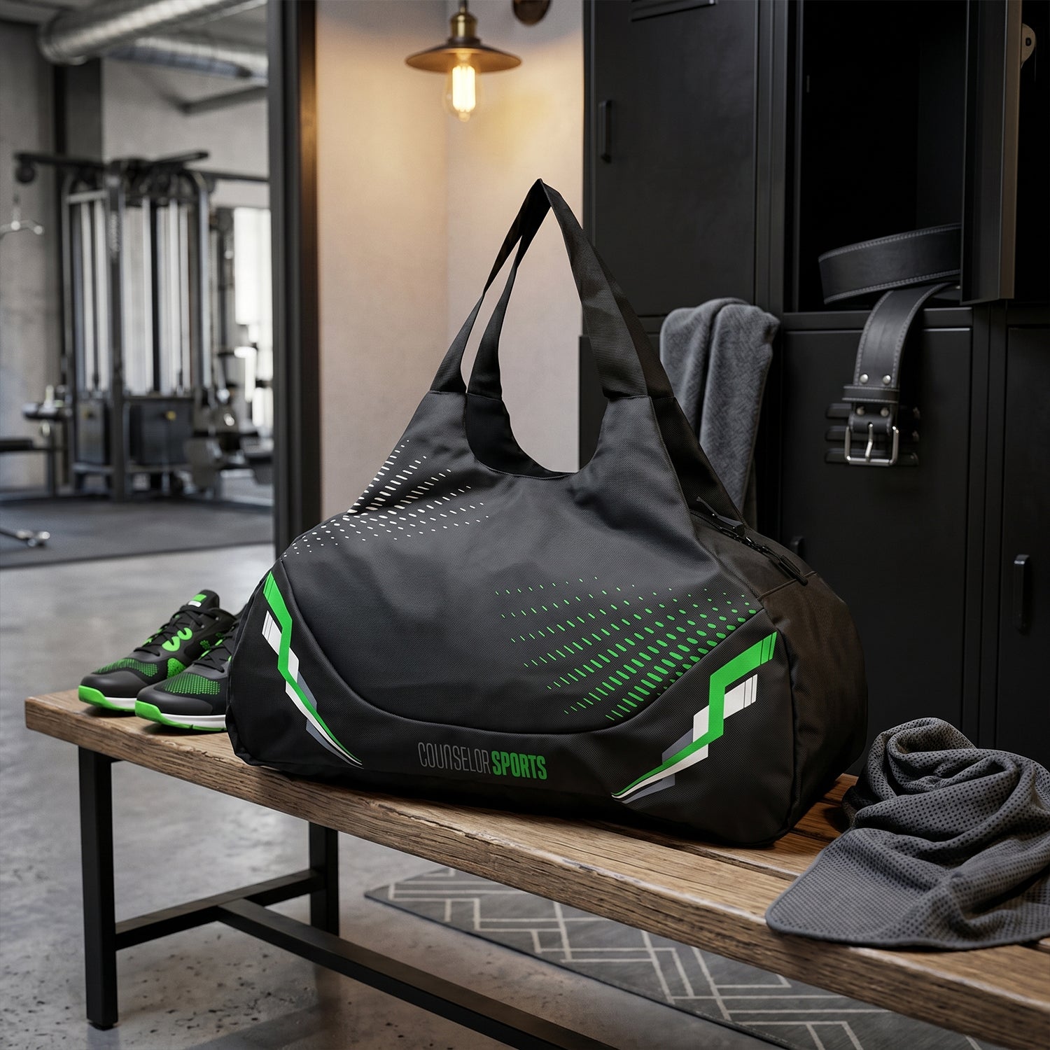 NOMAD DUFFLE BAG - GREEN