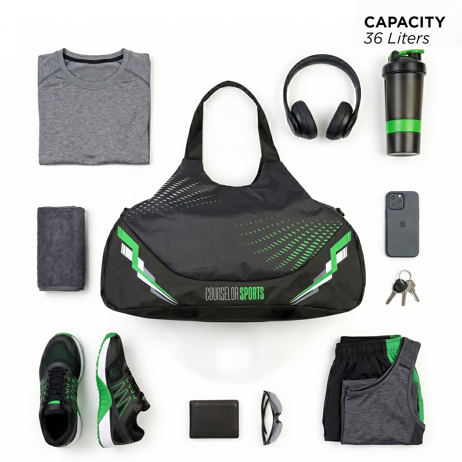 NOMAD DUFFLE BAG - GREEN