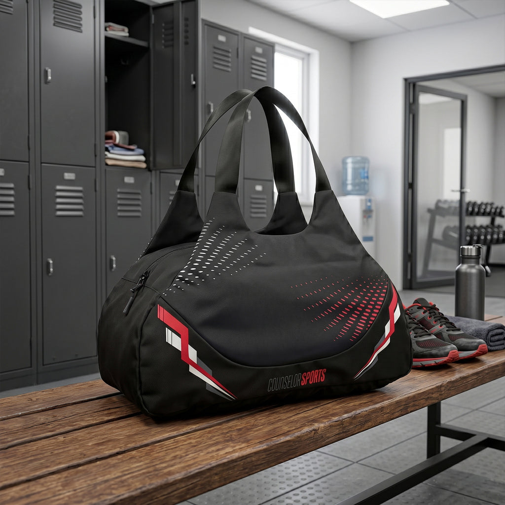NOMAD DUFFLE BAG - RED