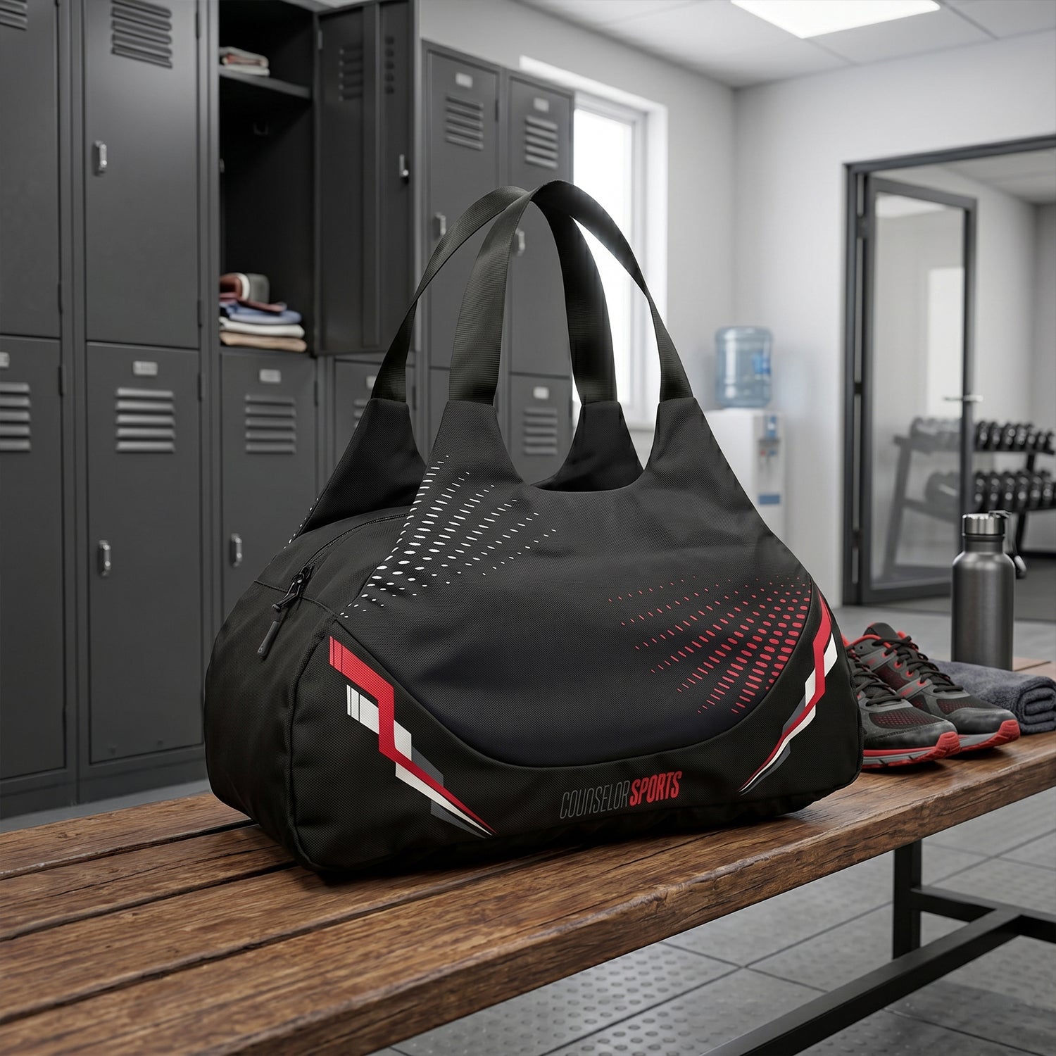 NOMAD DUFFLE BAG - RED