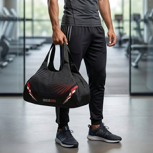 NOMAD DUFFLE BAG - RED