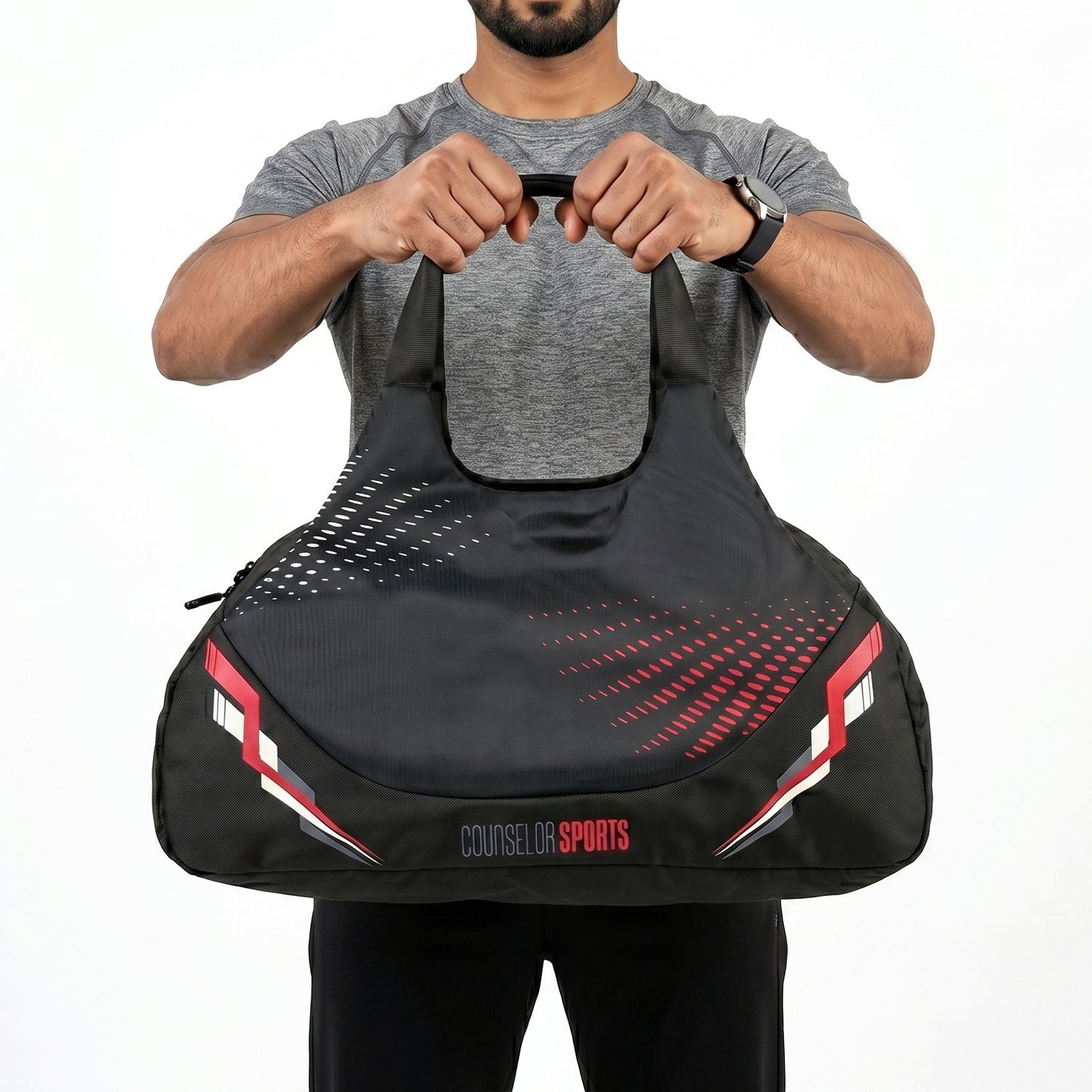 NOMAD DUFFLE BAG - RED
