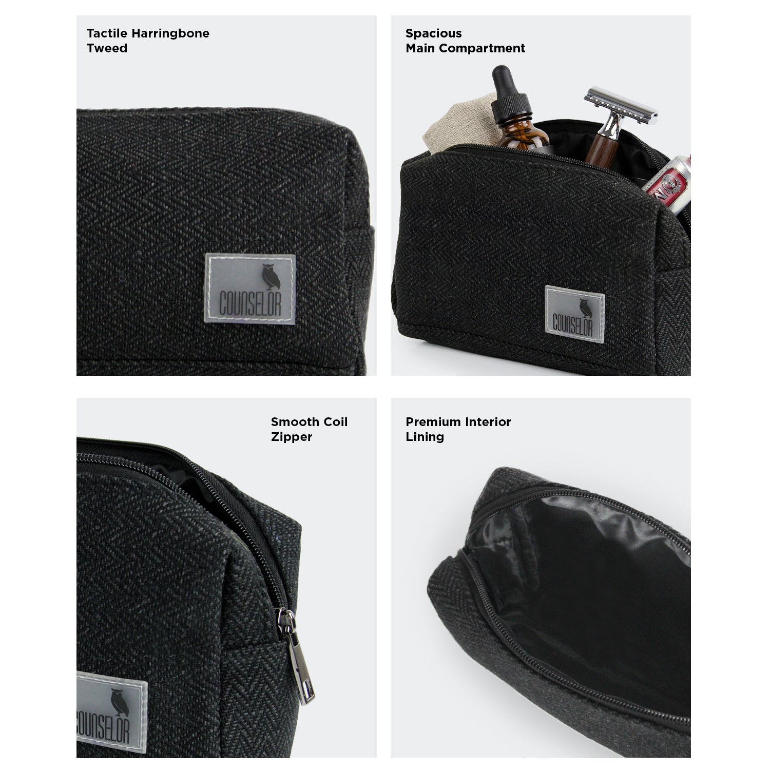 THE ORBIT - BLACK TWEED