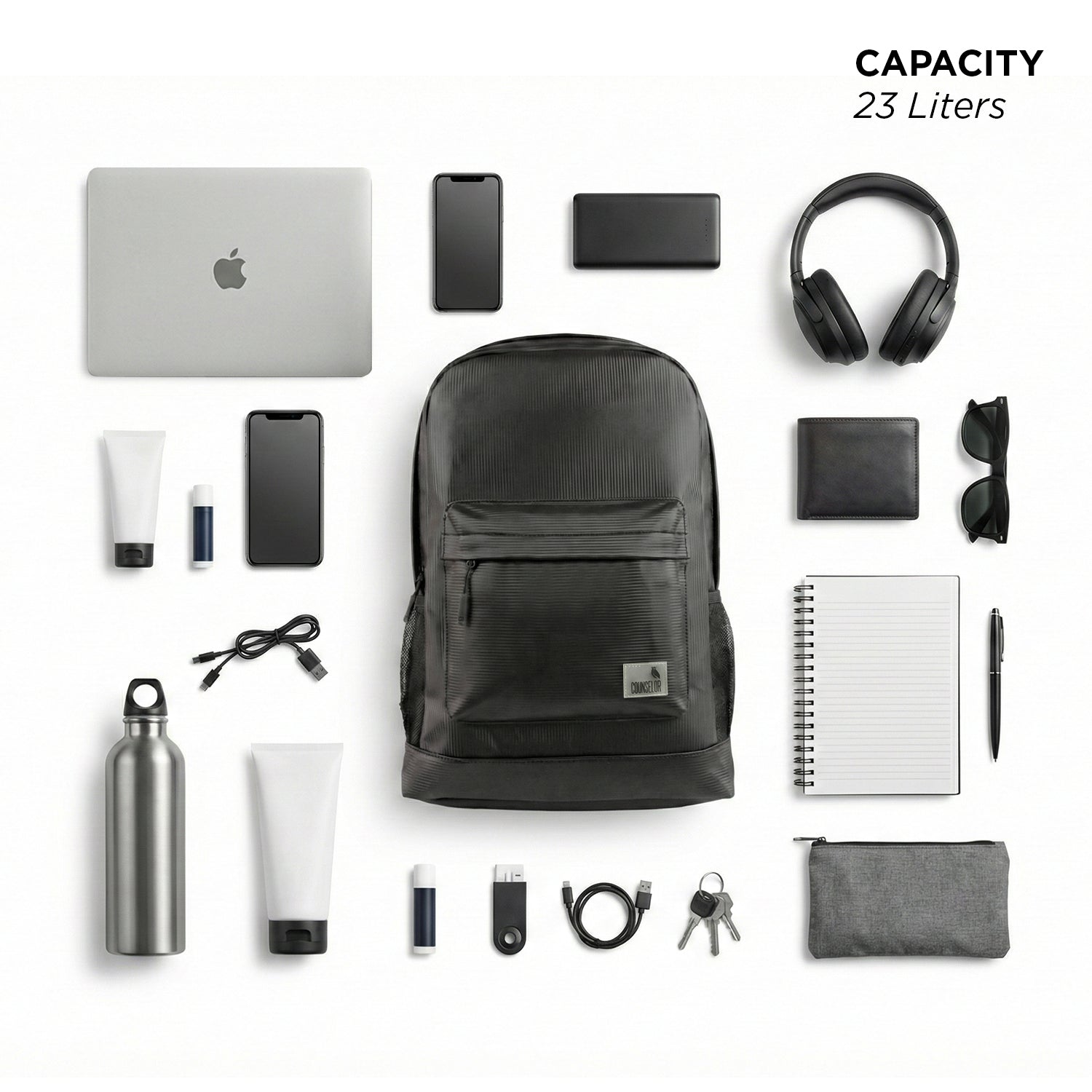 RAVEN BACKPACK - BLACK