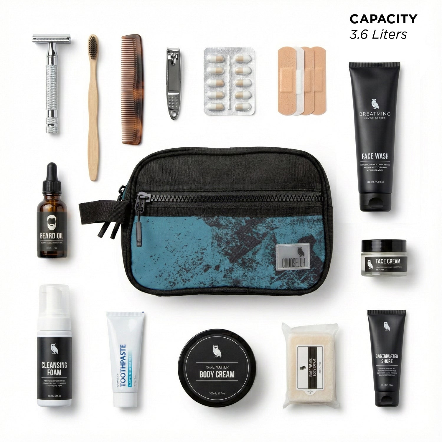 THE RIO - GRAPHITE BLUE