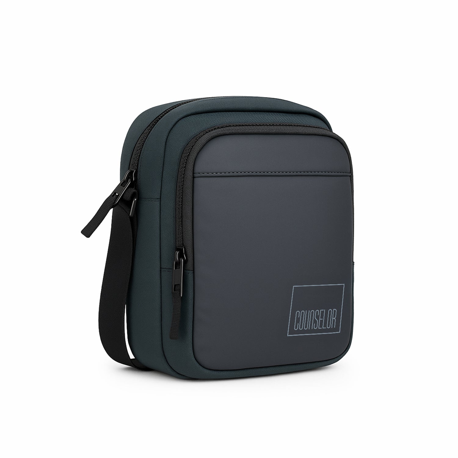 The Luno - Grey stylish and functional bag with adjustable strap and smart organization features.