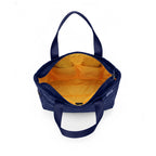 THE AURA - NAVY  QUILTED TOTE BAG