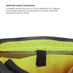 THE AURA - GREY QUILTED TOTE BAG