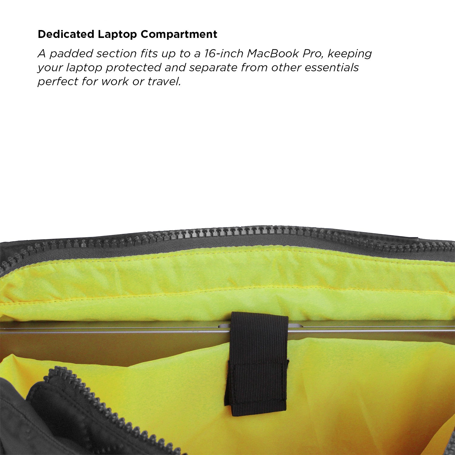 THE AURA - GREY QUILTED TOTE BAG