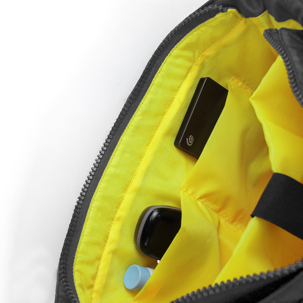 THE AURA - GREY QUILTED TOTE BAG