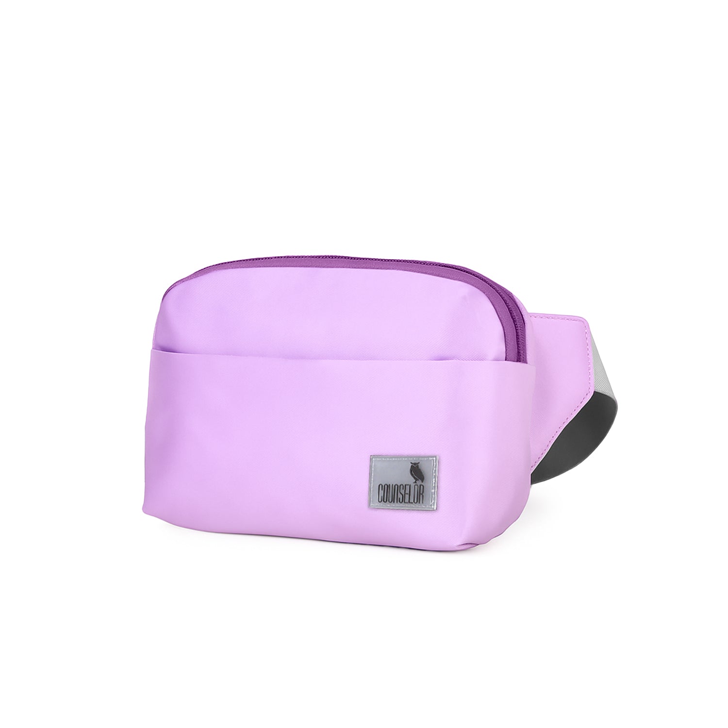 The Avelin Pink waistpack: lightweight, minimalist design for daily essentials, adjustable fit for versatile wear.