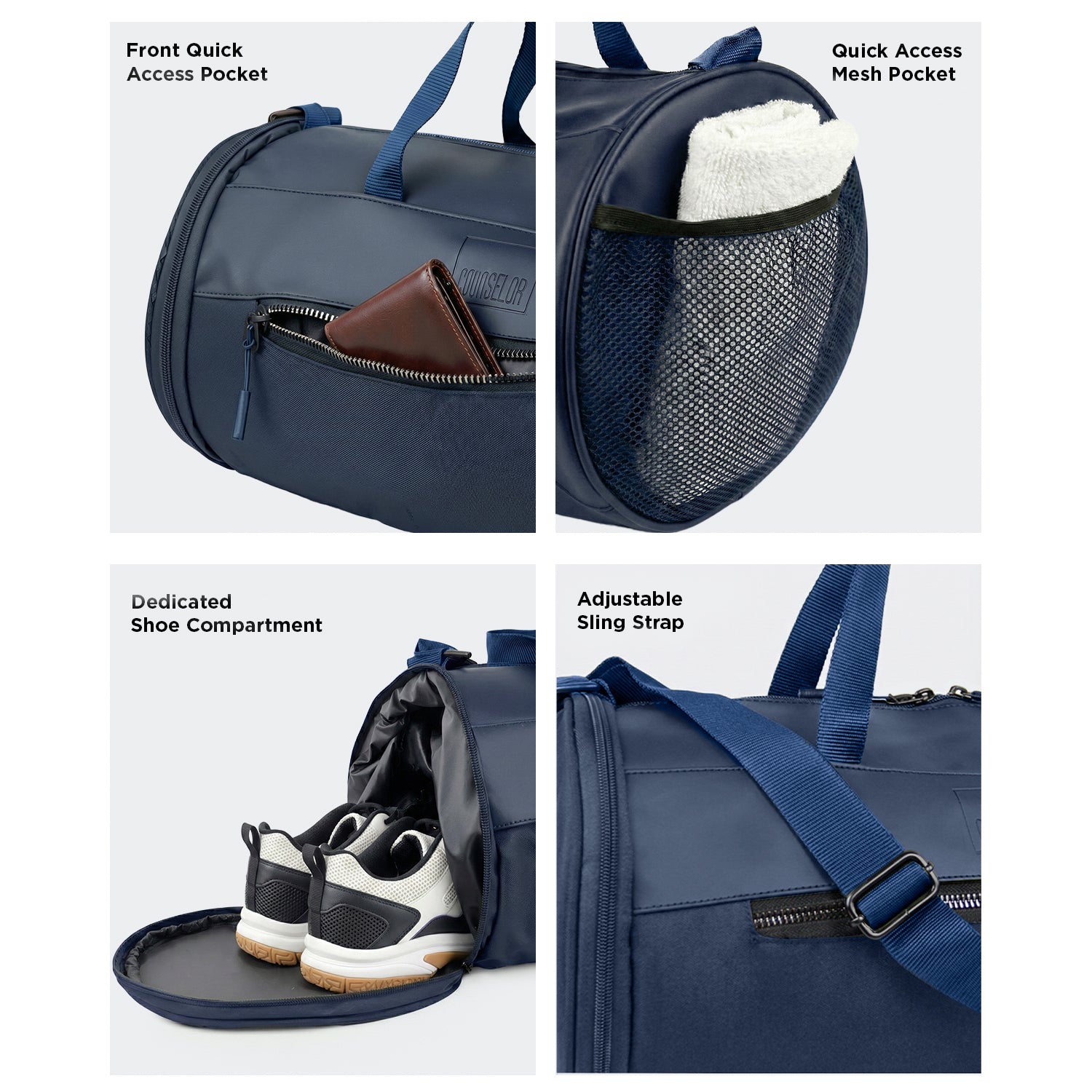 TRIGR DUFFLE BAG - NAVY