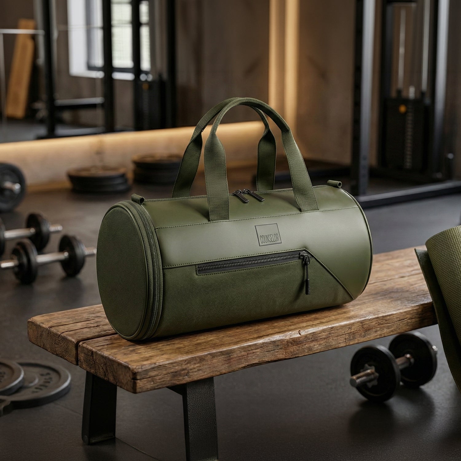 TRIGR DUFFLE BAG - OLIVE