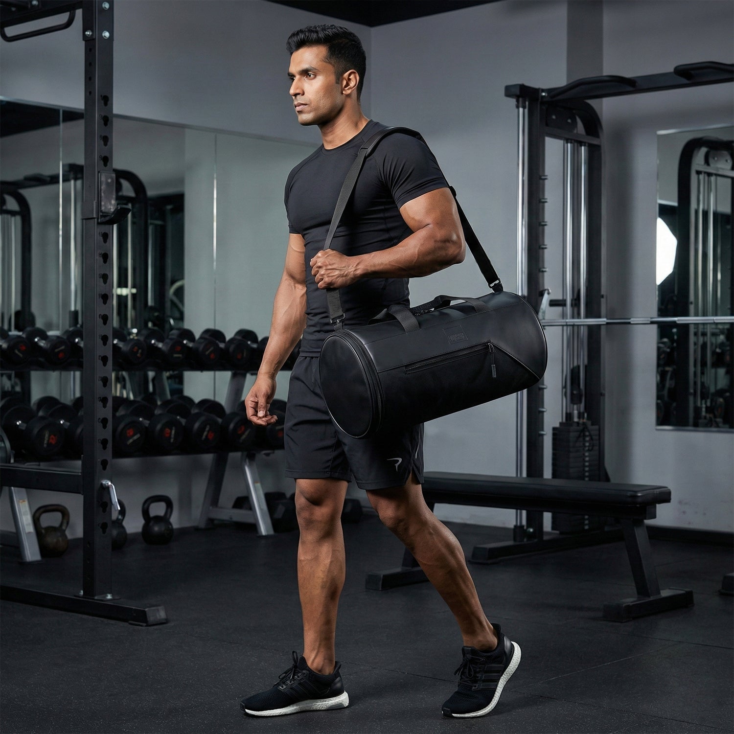 TRIGR DUFFLE BAG - BLACK