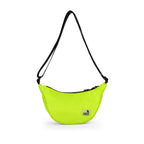 Lime green Zuki side sling bag with adjustable strap, perfect for daily movement and stylish outings.