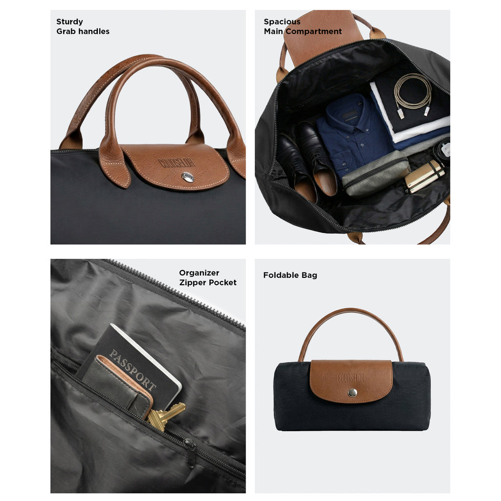 FOLDX DUFFLE BAG - BLACK