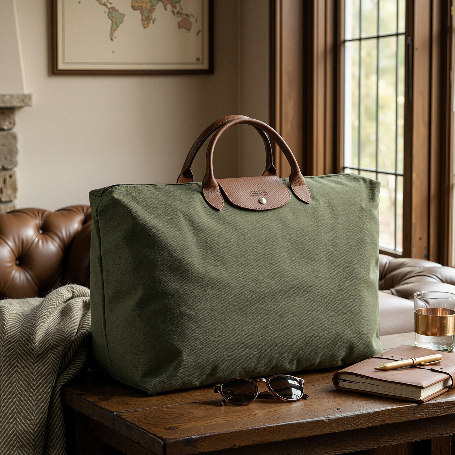 FOLDX DUFFLE BAG - OLIVE