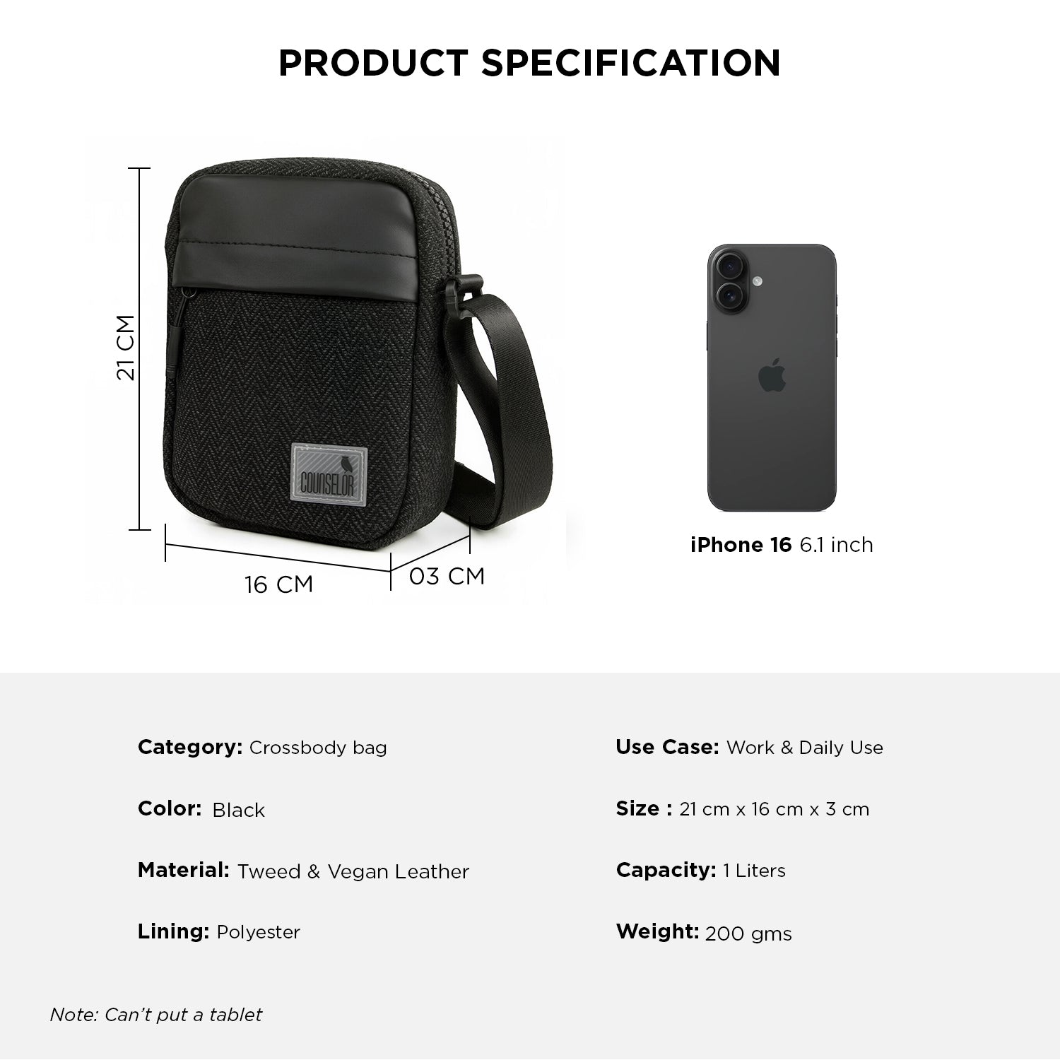 THE LINO - BLACK