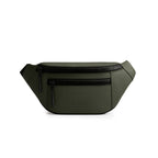 The Blaze olive waist bag, vegan leather fanny pack, stylish and functional for daily use.